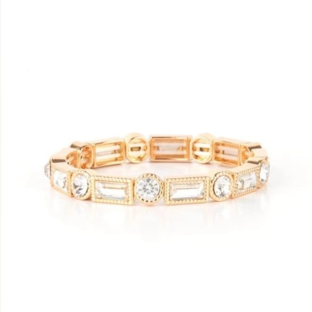 Classic Couture Gold BRACELET Fashion Jewelry Paparazzi Bling